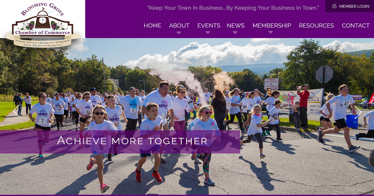 Blooming Grove Chamber of Commerce screenshot